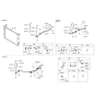 Diagram for 2015 Hyundai Equus Oil Cooler Hose - 25421-3M500