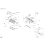 Diagram for 2011 Hyundai Veracruz Cylinder Head Gasket - 22311-3C240