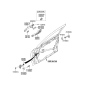 Diagram for 2012 Hyundai Genesis Door Handle - 82651-3M010-AT