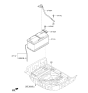 Diagram for 2012 Hyundai Genesis Battery Terminal - 37180-3M000