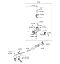 Diagram for 2011 Hyundai Sonata Shift Knob - 43711-3K250