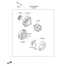 Diagram for 2013 Hyundai Sonata Alternator - 37300-2G600