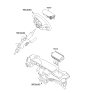 Diagram for 2012 Hyundai Sonata Hybrid Air Bag - 84530-3Q600