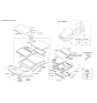 Diagram for 2013 Hyundai Sonata Hybrid Weather Strip - 81614-3S000