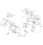 Diagram for 2010 Hyundai Santa Fe Control Arm - 43804-24700