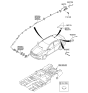 Diagram for 2010 Hyundai Sonata Antenna - 96210-3Q000-S3B