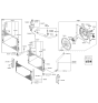 Diagram for 2011 Hyundai Sonata Fan Motor - 25380-3Q170