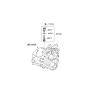 Diagram for 2013 Hyundai Sonata Vehicle Speed Sensors - 43630-24300