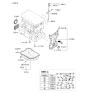 Diagram for 2012 Hyundai Sonata Oil Pan - 21510-25055