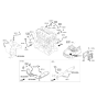 Diagram for 2015 Hyundai Santa Fe Sport Oxygen Sensor - 39210-2G720