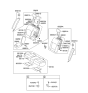 Diagram for 2014 Hyundai Sonata Armrest - 89900-3Q300-YYF