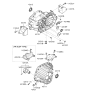 Diagram for 2011 Hyundai Sonata Engine Mount Torque Strut - 43175-24110