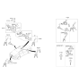 Diagram for Hyundai Sonata Trunk Latch - 81250-3SA00