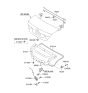 Diagram for 2014 Hyundai Sonata Weather Strip - 87321-3Q000