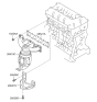 Diagram for 2010 Hyundai Sonata Exhaust Manifold - 28510-2G195