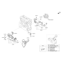 Diagram for 2011 Hyundai Sonata Water Pump - 25100-2G400