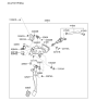 Diagram for 2009 Hyundai Sonata Clutch Master Cylinder - 41605-3S000