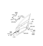 Diagram for 2012 Hyundai Sonata Door Handle - 82651-3S210