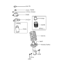 Diagram for Hyundai Accent Coil Springs - 54630-22550