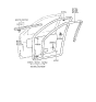 Diagram for 1999 Hyundai Accent Door Seal - 82210-22200