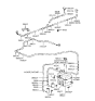 Diagram for Hyundai Accent Windshield Washer Nozzle - 98630-22000