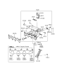 Diagram for 1994 Hyundai Accent Intake Manifold - 28310-26010