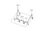 Diagram for 1999 Hyundai Accent Seat Belt - 89820-22101