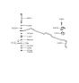 Diagram for 1994 Hyundai Accent Sway Bar Bushing - 54813-22200