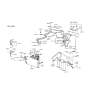 Diagram for 1995 Hyundai Accent Fan Blade - 97737-37000