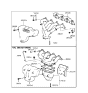 Diagram for Hyundai Accent Exhaust Manifold - 28511-22060