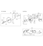 Diagram for 1999 Hyundai Accent Steering Wheel - 56120-22510