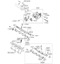 Diagram for 2009 Hyundai Tucson Throttle Body - 35100-37400