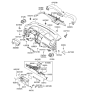 Diagram for 2006 Hyundai Tucson Air Bag - 84530-2E500-Z9