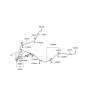 Diagram for 2007 Hyundai Tucson Parking Brake Cable - 59760-2E200