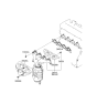 Diagram for 2008 Hyundai Tucson Exhaust Heat Shield - 28525-23903