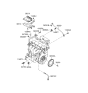 Diagram for Hyundai Crankshaft Position Sensor - 39180-23500