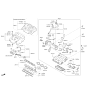 Diagram for Hyundai Tucson Engine Cover - 29240-37150