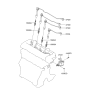 Diagram for 2005 Hyundai Tucson Ignition Coil - 27301-37150