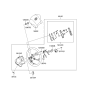 Diagram for 2006 Hyundai Tucson Steering Wheel - 56110-2E790-U7