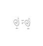 Diagram for 2007 Hyundai Tucson Horn - 96620-2E000