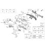 Diagram for 2017 Hyundai Genesis G90 Air Bag - 56970-D2000-NNB