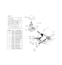 Diagram for 2020 Hyundai Genesis G90 Fuse - 18980-09001