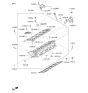 Diagram for 2017 Hyundai Genesis G90 Cylinder Head - 22110-3FAB1