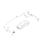 Diagram for Hyundai Genesis G90 Antenna - 96210-D2290-NA1