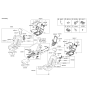 Diagram for Hyundai Genesis G90 Cigarette Lighter - 95120-D2000-4X