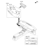 Diagram for Hyundai Genesis G90 Dimmer Switch - 93700-D2000-NNB