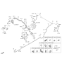 Diagram for 2021 Hyundai Genesis G90 Hydraulic Hose - 58732-D2700