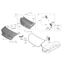 Diagram for 2021 Hyundai Genesis G90 Tailgate Latch - 81231-D2510