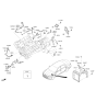 Diagram for Hyundai Genesis G90 Engine Control Module - 39104-3LHN5