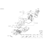 Diagram for 2022 Hyundai Genesis G90 Seat Cushion - 88100-D2560-VB9